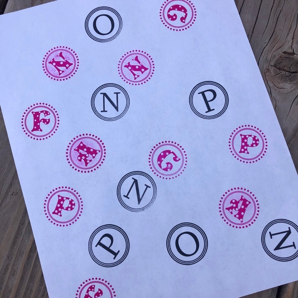 Personalized Letter Stamps - Picture 5 of 5